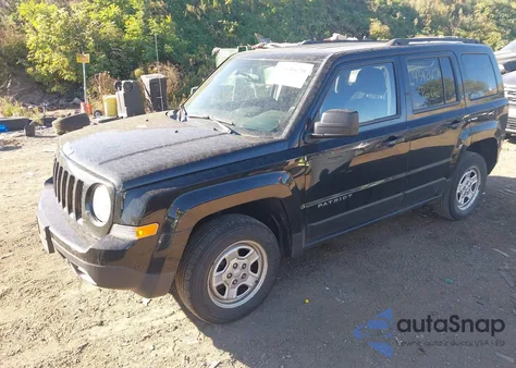2015 Jeep Patriot Sport from USA, damaged, VIN 1C4NJRBB7FD101754